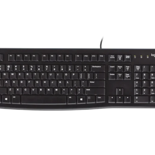 1_6141767d-f314-41f9-b205-da90e805910f.webp Logitech K120 USB Wired Keyboard | USB Plug-and-Play | Full-Size | Spill-Resistant