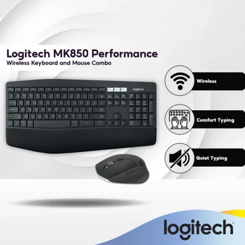 shopify_252d5690-8b8c-4953-9ebf-bea54d2a9d08.webp Logitech MK850 Multi-Device Performance 2.4GHz Wireless Keyboard and Mouse Combo | Bluetooth | Curved Keyframes