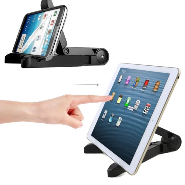 Foldable Phone Tablet Stand Adjustable Desktop Holder for iPhone iPad Mini