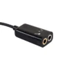 3.5mm Audio Splitter Adapter 3.5mm Male To 2 Female Jack 3.5mm Mic AUX Connector Headset Microphone Adapter Converter