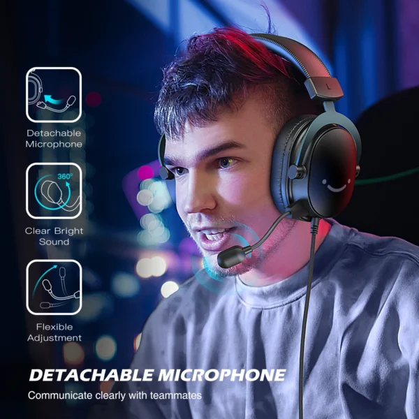 S1738c395bc974083843bc5d51ff8263ak.webp FIFINE H9 Gaming Headphones with Microphone 7.1 Surround Sound USB 3.5mm