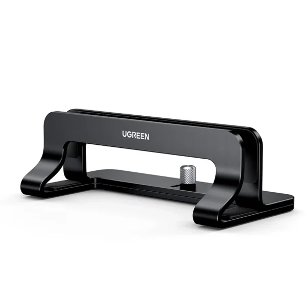 S423147e6d58040c7b4028d69135e451ba.webp UGREEN Portable Vertical Laptop Stand Aluminum Holder for MacBook Notebook Tablet Phone