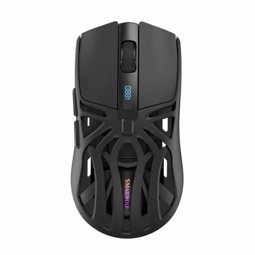 SmailWolf RS8 Bluetooth 2.4G Wireless Gaming Mouse Lightweight 10000 DPI RGB