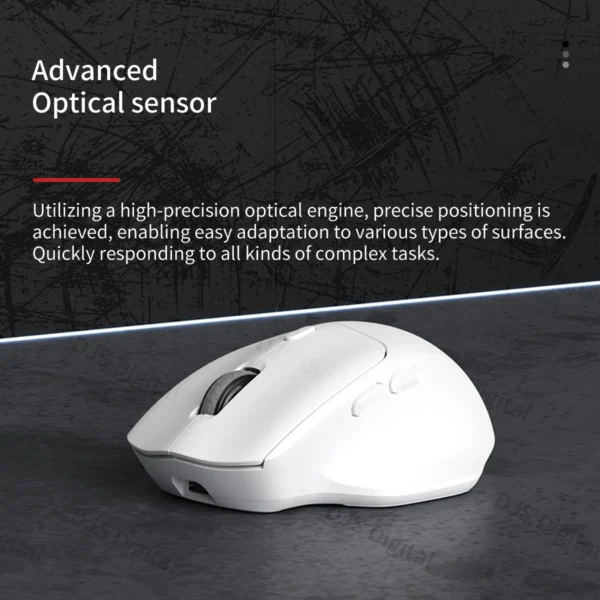 Scd4ddac31fc94da78fbeb2b1a414e874G.webp Lenovo Ergonomic Wireless Mouse Rechargeable Dual Mode Bluetooth 2.4G for PC Laptop