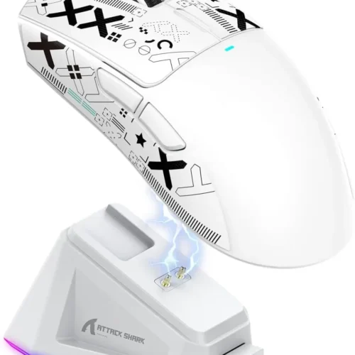 Attack Shark X11 PAW3311 Wireless Gaming Mouse Bluetooth 2.4G RGB for PC