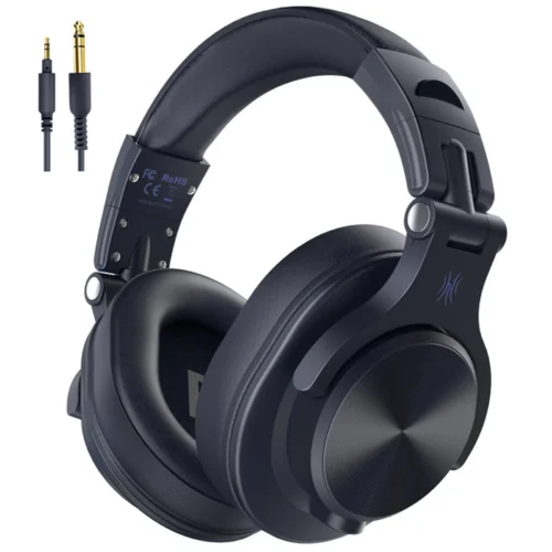 Sff95115b81e14942aa281ad3862495cc7.webp OneOdio A71 DJ Monitor Headphones Wired Over-Ear Stereo Headset Music Share Port