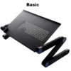 ZZZ Portable Folding Laptop Table Adjustable Computer Desk Stand for Home Office