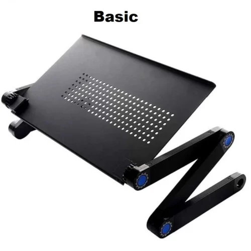 ZZZ Portable Folding Laptop Table Adjustable Computer Desk Stand for Home Office