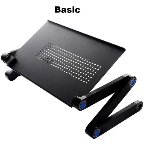 ZZZ Portable Folding Laptop Table Adjustable Computer Desk Stand for Home Office