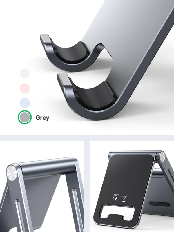 UGREEN Adjustable Phone Holder Aluminum Desk Stand for iPhone 14 Pro Max
