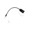 3.5mm Audio Splitter Adapter 3.5mm Male To 2 Female Jack 3.5mm Mic AUX Connector Headset Microphone Adapter Converter