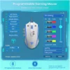 VicTsing T16 Gaming Mouse 7200 DPI 8 Programmable Buttons USB Wired RGB Mouse