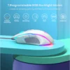 VicTsing T16 Gaming Mouse 7200 DPI 8 Programmable Buttons USB Wired RGB Mouse