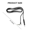 Replacement Audio Cable for ATH-M50X M40X Headphones Compatible with Various Headsets