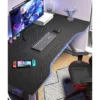 120cm Carbon Fiber Style Gaming Desk Computer Table for PC Laptop Home Office