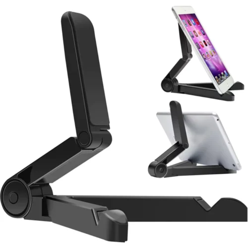 sg-11134201-823ow-mp20iygbo64vee.webp Portable Foldable Tablet Stand Holder Adjustable Desktop Phone Bracket for 7-12 Inch Devices